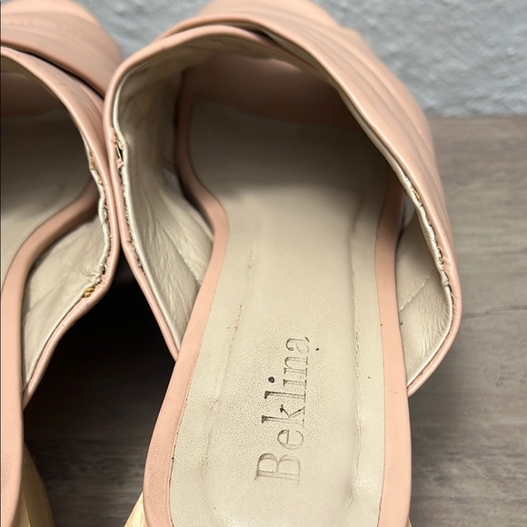 Beklina Pink Mules with Crisscross Straps - Picture 9 of 10